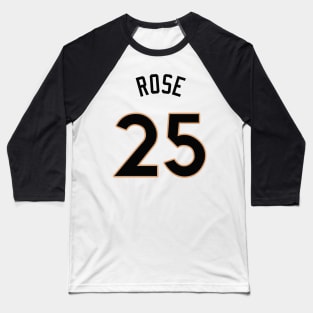 Rose Baseball T-Shirt